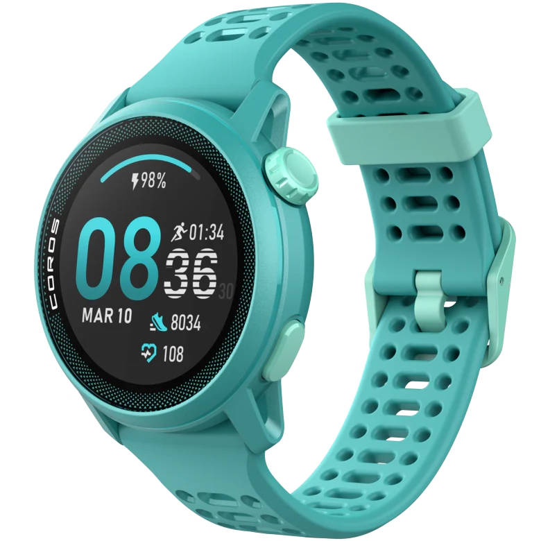 Montre Coros PACE 3 Silicone GPS Sport France Turquoise Femme | AYX-9054409